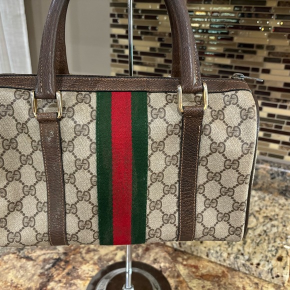 Gucci Boston vintage monogram purse - Picture 3 of 10